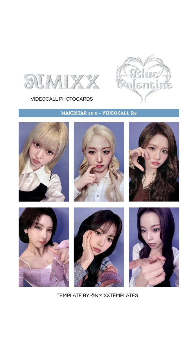 ᯓ☆ NMIXX (엔믹스) - Blue Valentine - Makestar 17.0: Special FS