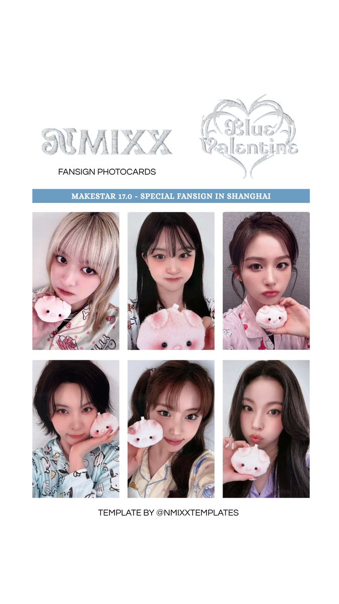 ᯓ☆ NMIXX (엔믹스) - Blue Valentine - Makestar 17.0: Special FS