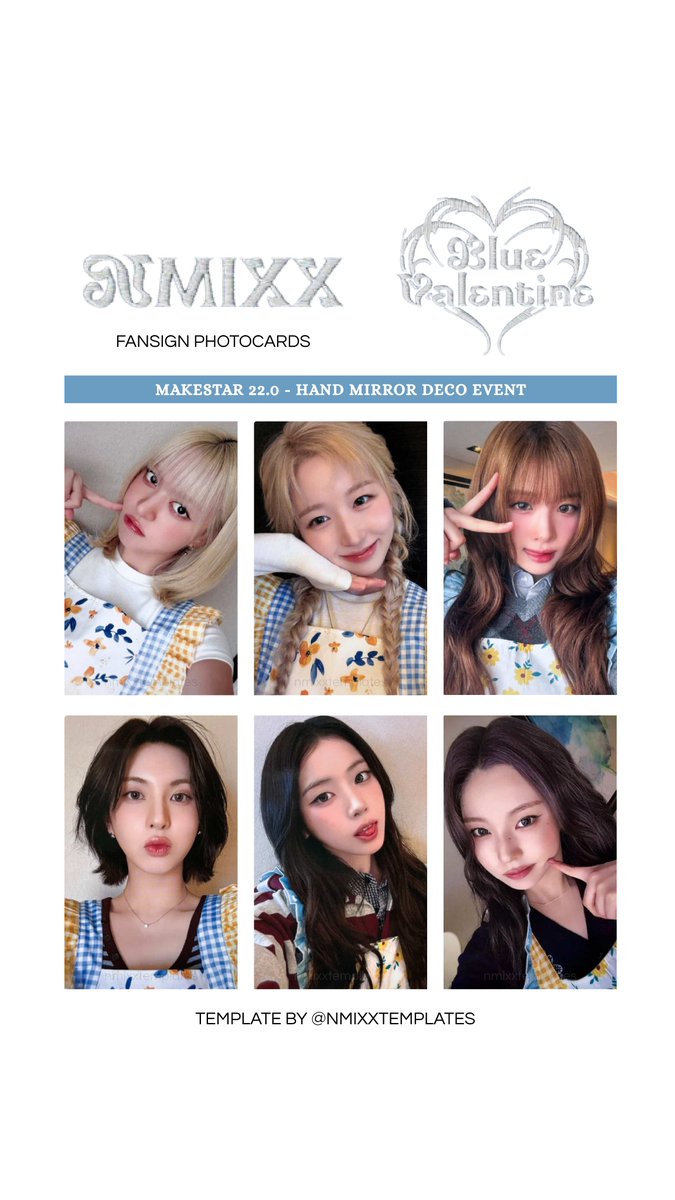 ᯓ☆ NMIXX (엔믹스) - Blue Valentine - Makestar 17.0: Special FS