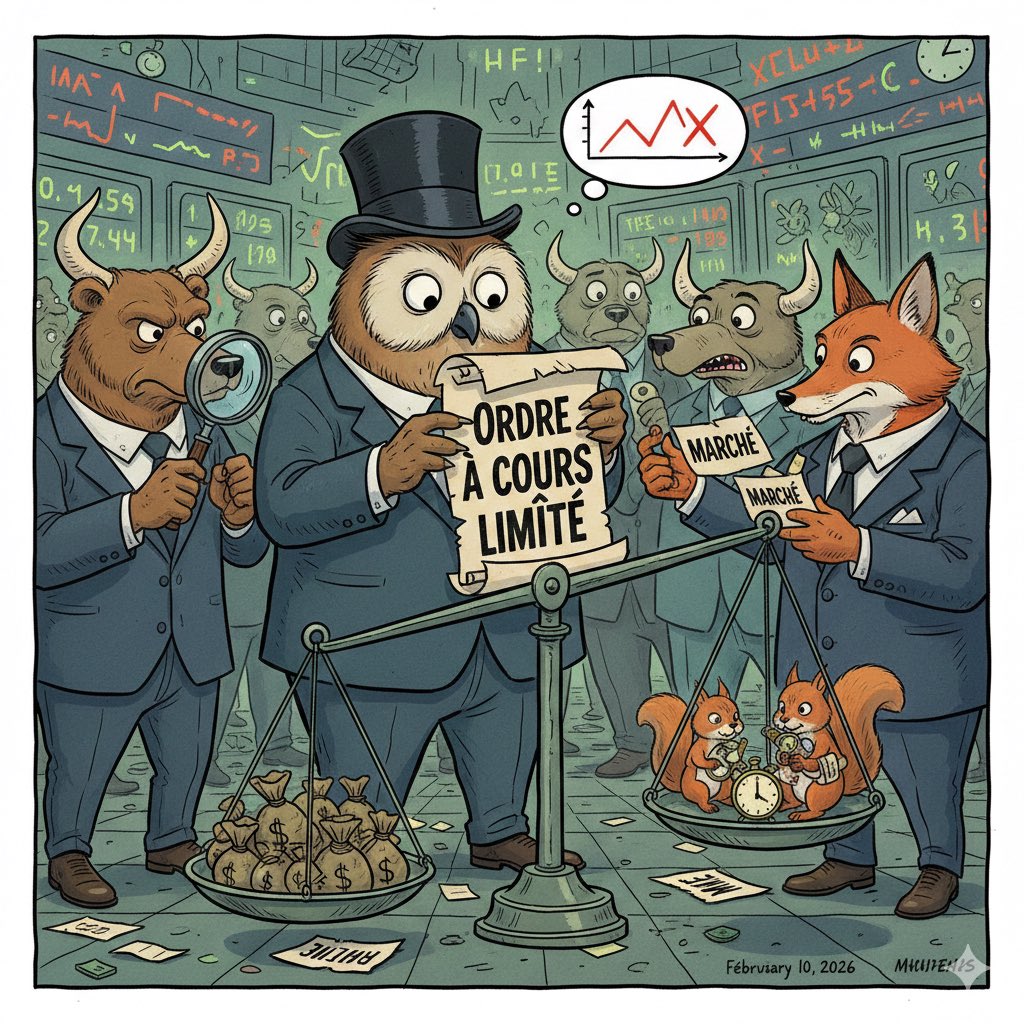 أمر محدد السعر (Ordre à cours limité)

نصيحة ذهبية: تجنب "أمر السوق" (Au marché) في الأسهم قليلة السيولة. استخدم دائماً "أمراً محدد السعر" (مثلاً: أريد الشراء بـ 200 درهم فقط). هذا يحميك من تقلبات الأسعار المفاجئة.

#ضرار_الحضري
#أوامر_البرصة #حماية_رأس_المال #تعليم