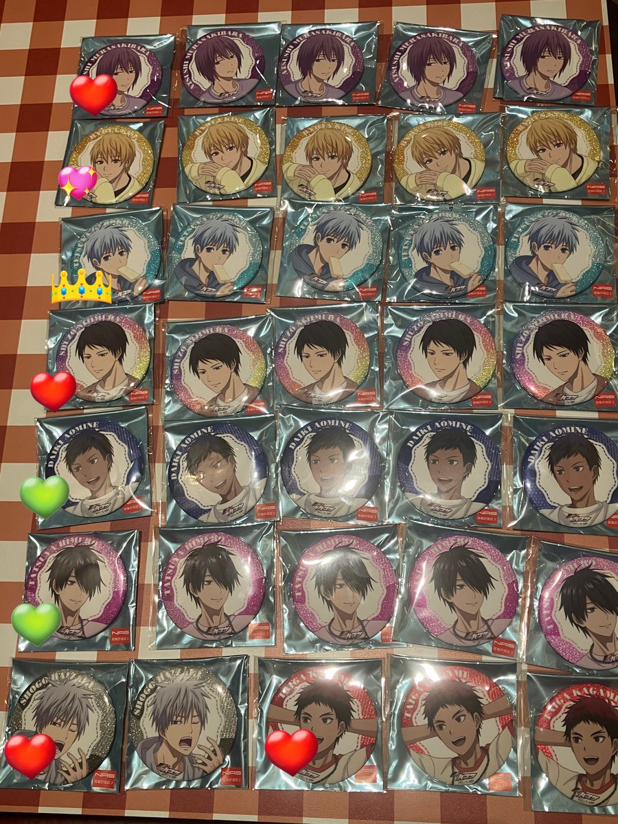 交換譲渡】黒子のバスケ 黒バス キャラポップストア Cozy Time