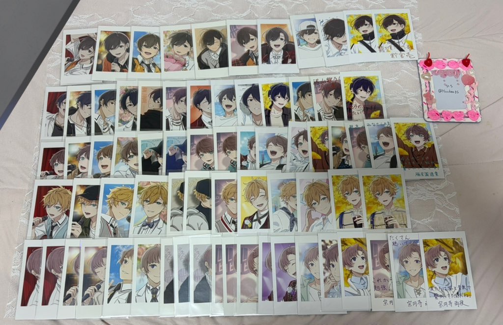 Hccchan05's tweet photo. アオペラ　譲渡　CD特典ブロマイド

【譲】壱.燐.道貴.ルカ.雨夜
　　舞斗.光緒.明.朝晴.ふかみ
　　永臣.侃.帆波.粋.秀.良和
【求】N100円/枚,R200円/枚+送料
(Rのみのお譲り不可)

銀行振込＞他相談
お気軽にお声掛けください https://t.co/LDWPkWXuqX