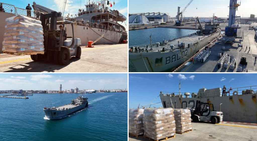 🇨🇺🇲🇽 🫂 El Presidente de la República de Cuba, <a href="/DiazCanelB/">Miguel Díaz-Canel Bermúdez</a>, agradeció hoy a México por el envío de más de 814 toneladas de ayuda humanitaria, en medio del recrudecimiento del bloqueo que impone Estados Unidos a la nación caribeña.
🔗acortar.link/K9mcPW
#CubaNoEstáSola 💞