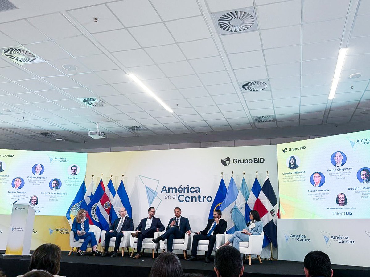 Hoy <a href="/el_BID/">Banco Interamericano de Desarrollo</a> lanzó el Talent Up, en el marco del programa regional América en el Centro. Tuve el privilegio de participar en una Mesa Redonda Ministerial y del Sector Privado, enfocada en cómo el talento digital puede convertirse en un motor para atraer inversión y acelerar el