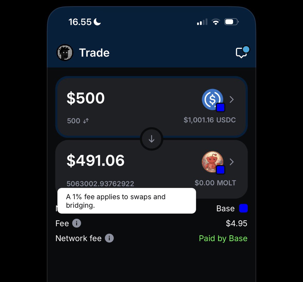 It makes sense why the <a href="/baseapp/">Base App</a> is shifting its focus to trading rather than creators. The Base app earns a 1% fee on every trade or swap, while creator posts only generate costs without direct revenue.