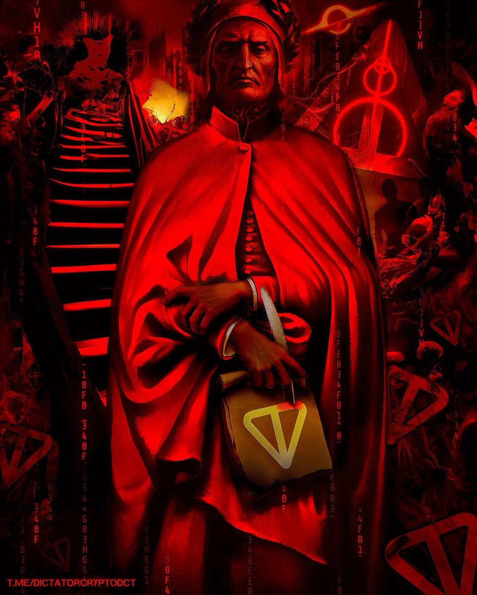 🩸Fatti non foste a viver come bruti,

🩸ma per seguir virtute e canoscenza.

⚔️

<a href="/DictatorCrypt/">DictatorCrypto</a> 
#DictatorCrypto 
#TON
#UpdateFinancialSystem