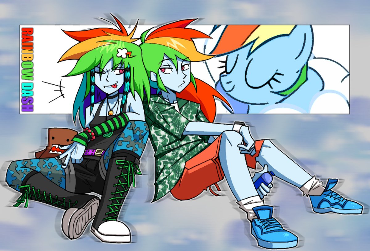 rainbow dash commission