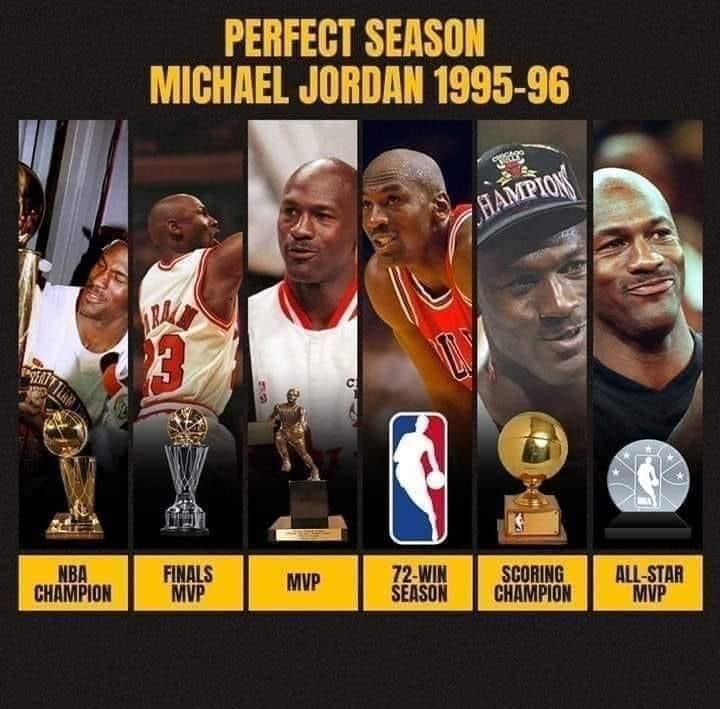 FastbreakHoops5's tweet photo. Michael Jordan couldn't do anything wrong that season. https://t.co/AL8KdDLxzs