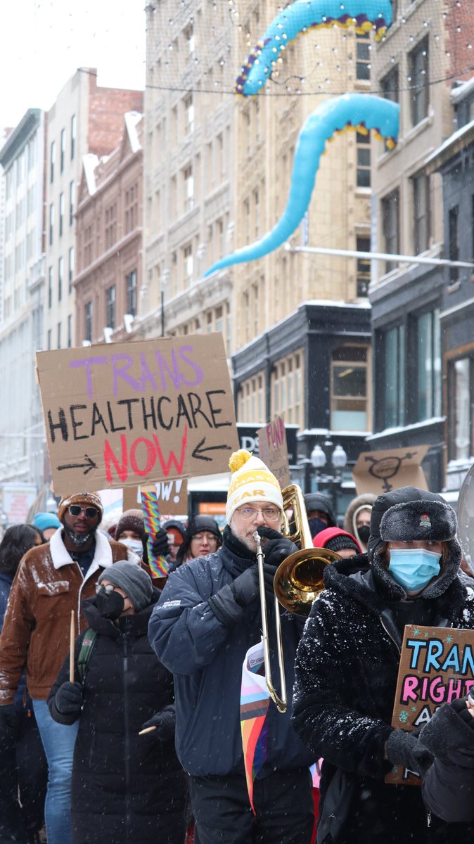 Charlienthunter's tweet photo. March for Trans Futures Boston #TransRightsAreHumanRights #Boston #Healthcare https://t.co/FPsvtXz8pQ