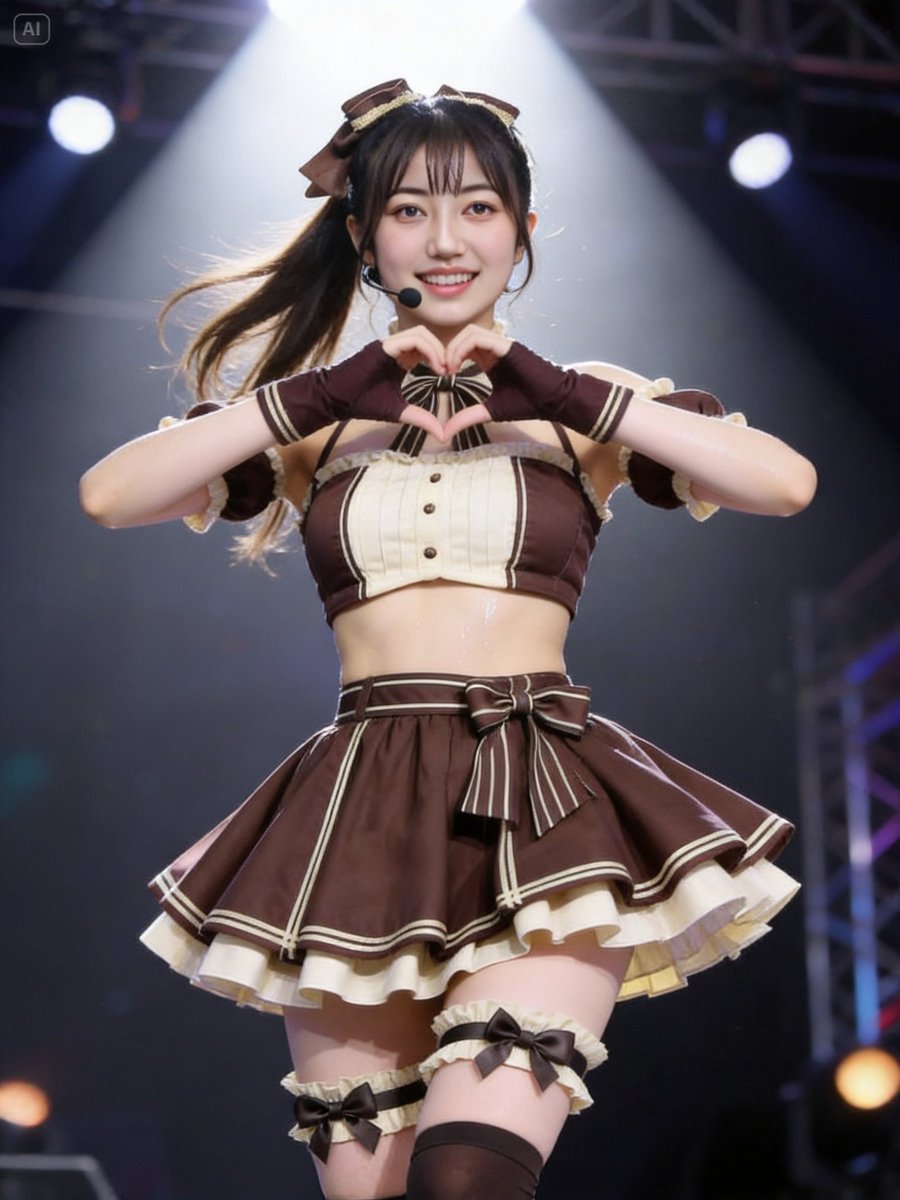 tjb_shizuka's tweet photo. #AI衣装大喜利
そこら辺にいがちなアイドルのありがちなステージ衣装だけど、誰か着ていただけますか?😉
タグと引用ポストで衣装を自由に使ってね👍
ハイライトにある衣装もOKです💖 https://t.co/MxRzoE6v7W