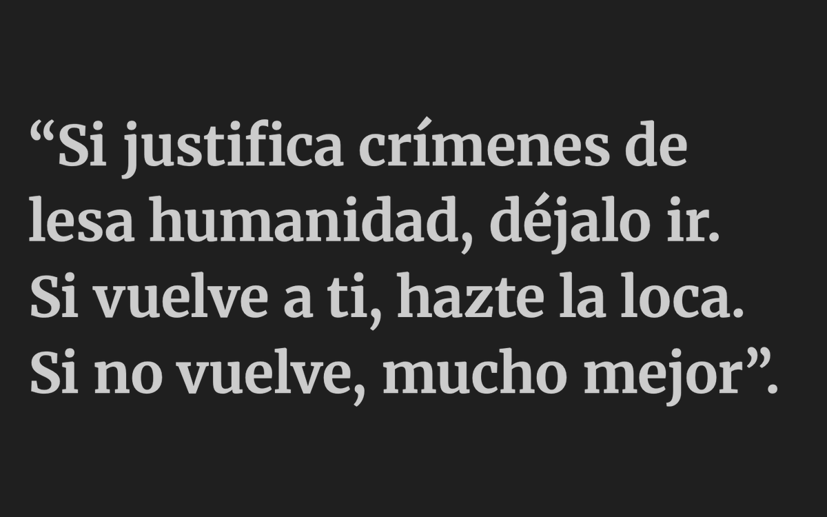 Naky's tweet photo. Los normalizadores de la dictadura venezolana han pasado el día justificando la persecución política, endosándole a las víctimas la culpa (“Él se lo buscó por…”), y bajándole la factura a la represión que obviamente no sufren por ser funcionales al chavismo.

#Trmrdts https://t.co/3D3ExXCF2R