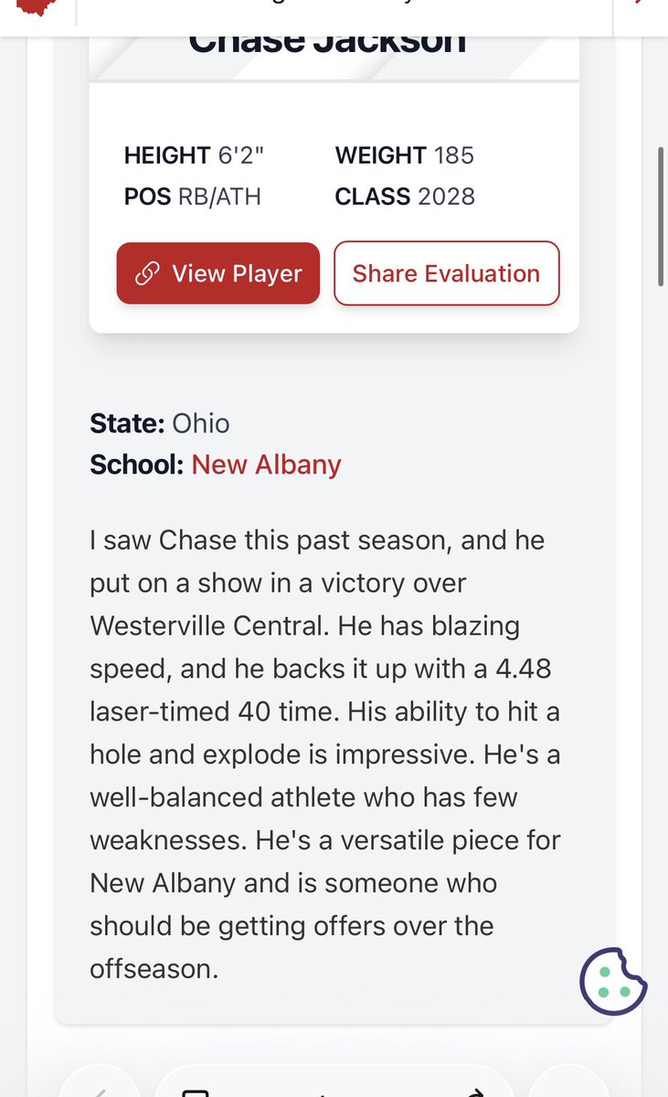 Chase Jackson tweet media