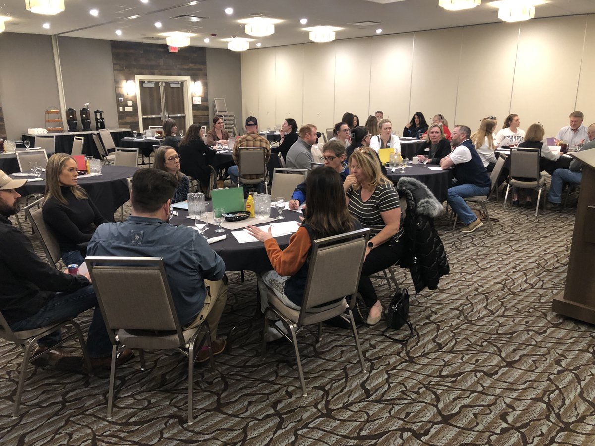 Cody Club was powerful today as attendees visited with leaders from the Chamber's various committees for "Speed Networking". We couldn't do half of what we do for Cody Country without selfless volunteers who serve on each of our committees!