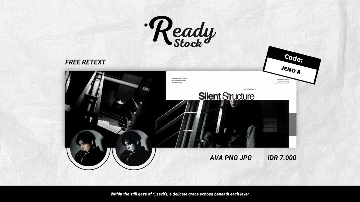 sevlfs's tweet image. help repost/rt yaa, thank youu&amp;lt;3         

aku membawa layout ready stock JENO dan JAEMIN lagii yang siap dibawa pulang melalui dm/tele aku sekarangg! price on pict dan payment by QRIS yaaa~

#zonauang #zonajajan