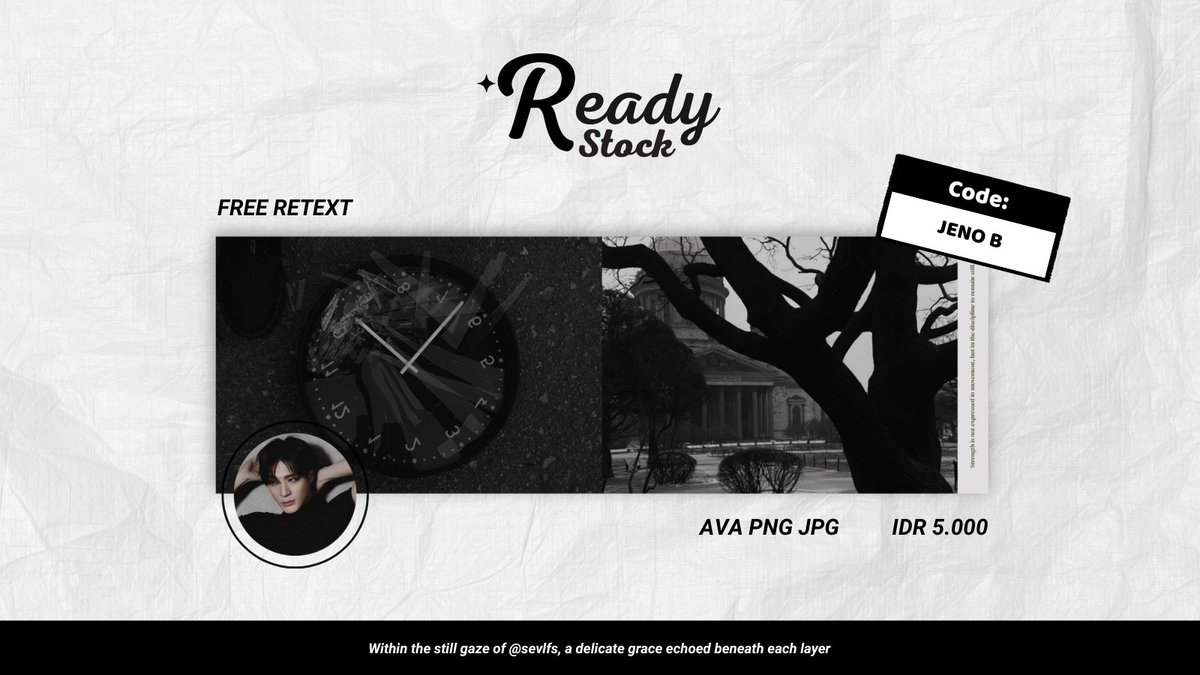 sevlfs's tweet image. help repost/rt yaa, thank youu&amp;lt;3         

aku membawa layout ready stock JENO dan JAEMIN lagii yang siap dibawa pulang melalui dm/tele aku sekarangg! price on pict dan payment by QRIS yaaa~

#zonauang #zonajajan