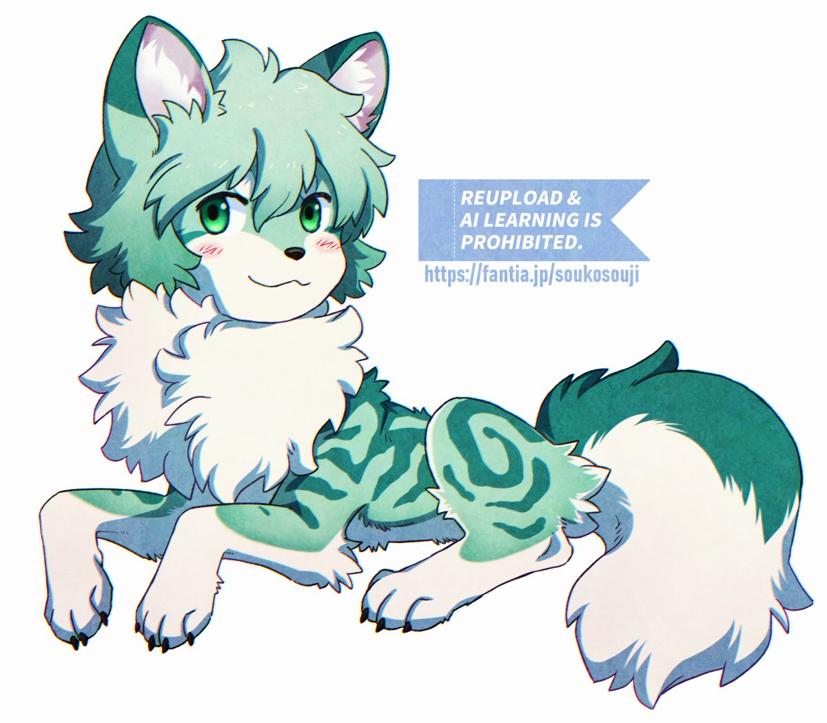 29/30  ミサゴわんわん!
#furryart #feralart #ケモノ 