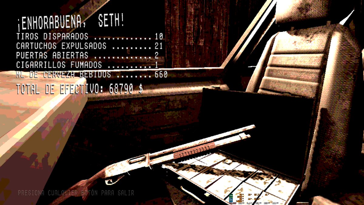 SETHPROSYT46's tweet photo. primera vez que juego al buckshot y me hice perfect run, no me dio ni una https://t.co/aaB8VAxiXo