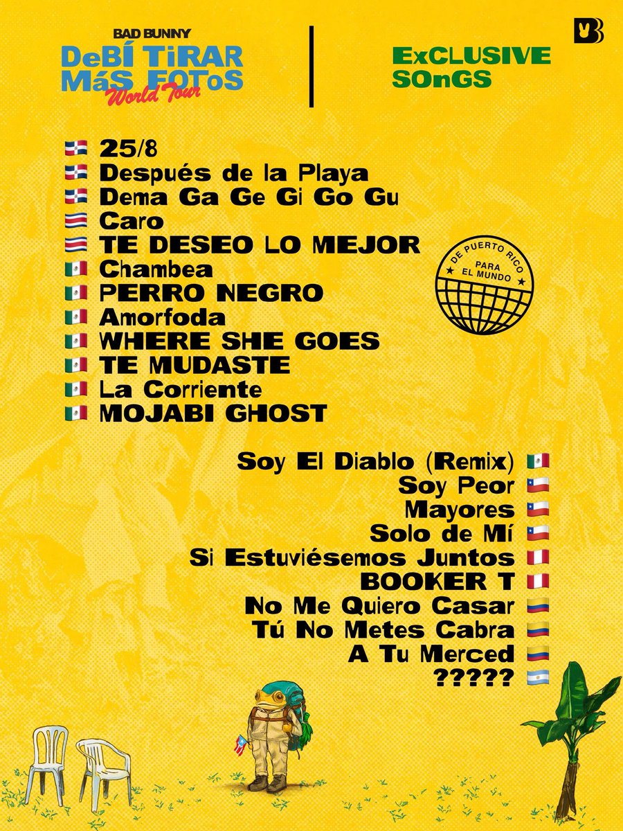 Bad Bunny Argentina tweet media