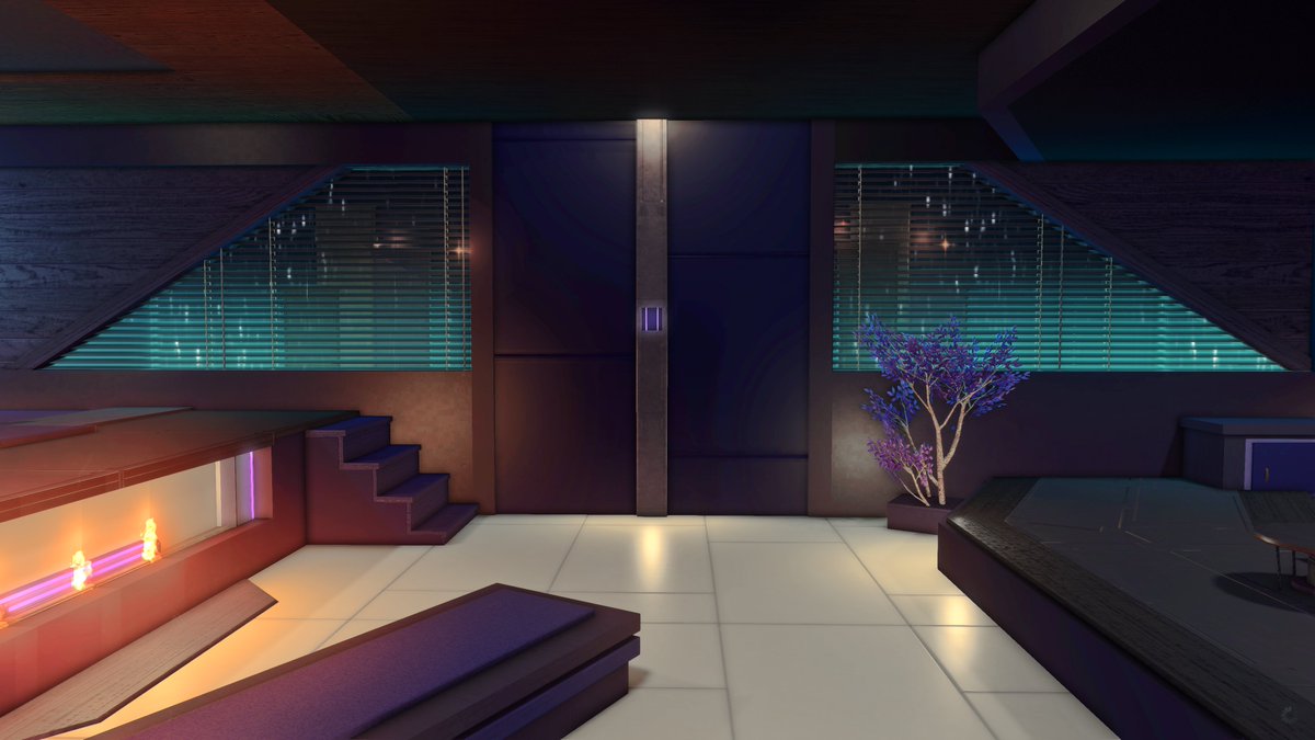 『Neon Nocturne』[M]
Commission for an S9 style bedroom and bar with lots of blue! I also went crazy with the mixing booth..

💙💜
 #ff14housing #finalfantasyxiv #hgxiv #HousingEden #FF14ハウジング #ffxivhousing