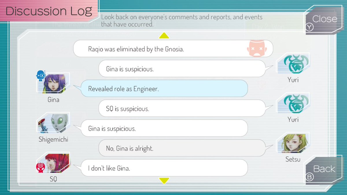 drepag's tweet image. Just started Gnosia

This run had me backpedaling in a panic immediately