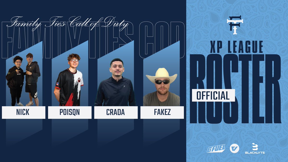 Dropping in📍

Our official roster competing in <a href="/XP_Leagues/">XP League</a> and <a href="/TPCircuit/">The Premier Circuit 🔜 TPC SA</a> Qualifiers tonight 🔥

🎮<a href="/Nick23/">Nick</a> 
🎮<a href="/Poisqn_/">Poisqn</a> 
🎮<a href="/9Crada/">Crada</a> 
🎮<a href="/Fakezz_/">Fakez</a> 

It starts tonight at 7:30🕢 

Catch them on stream📺