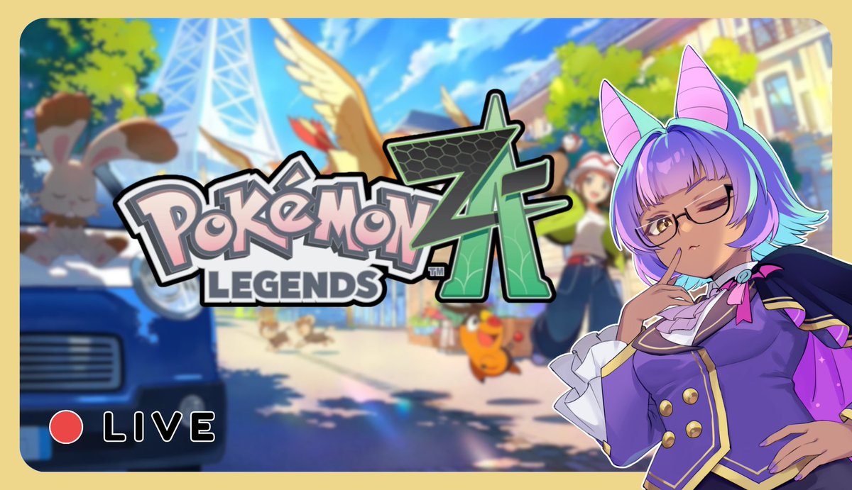 This bat makes her grand return to the ZA Royale! Watch as I completely forget what I was doing in Lumiose...

Live on the purple app in one hour!