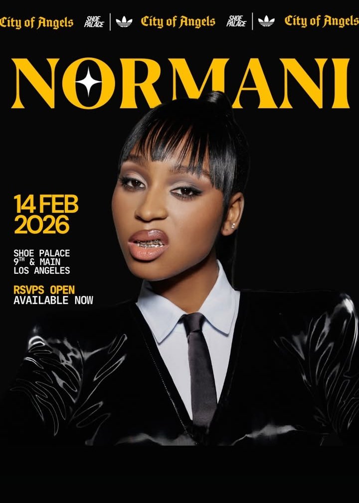 5HBrasil's tweet image. Normani vai se apresentar no City of Angels, no dia 14 de fevereiro, em Los Angeles, em um evento patrocinado pela Adidas.