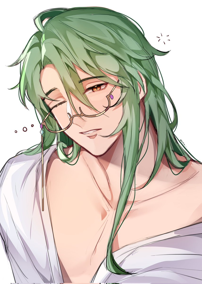 Alamak selamat pagi 😋 #Baizhu #GenshinImpact