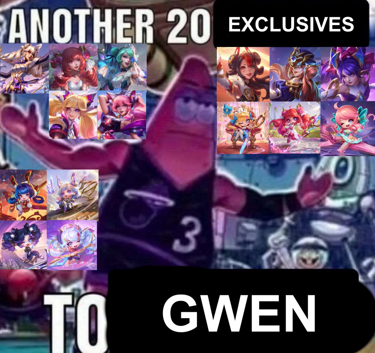 in honor of gwen getting yet another exclusive