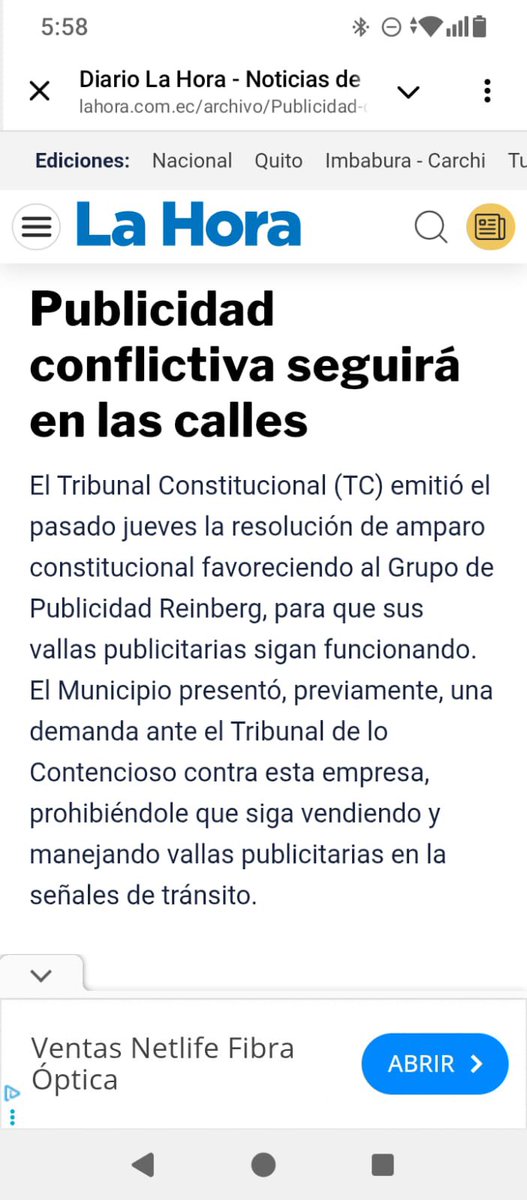 El Informativo Ecuador tweet media