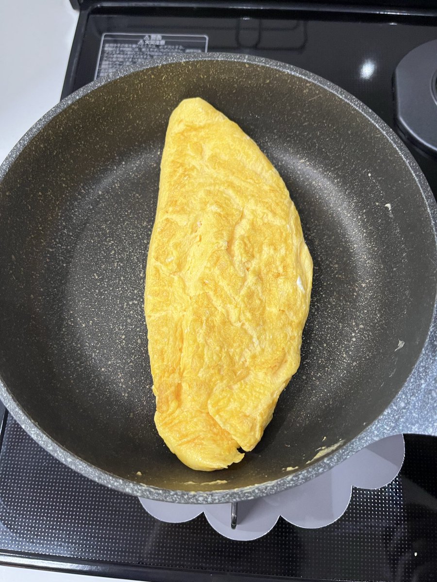 Post by 進藤 和幸 kazuyuki_shindo on X: 今朝のオムレツ