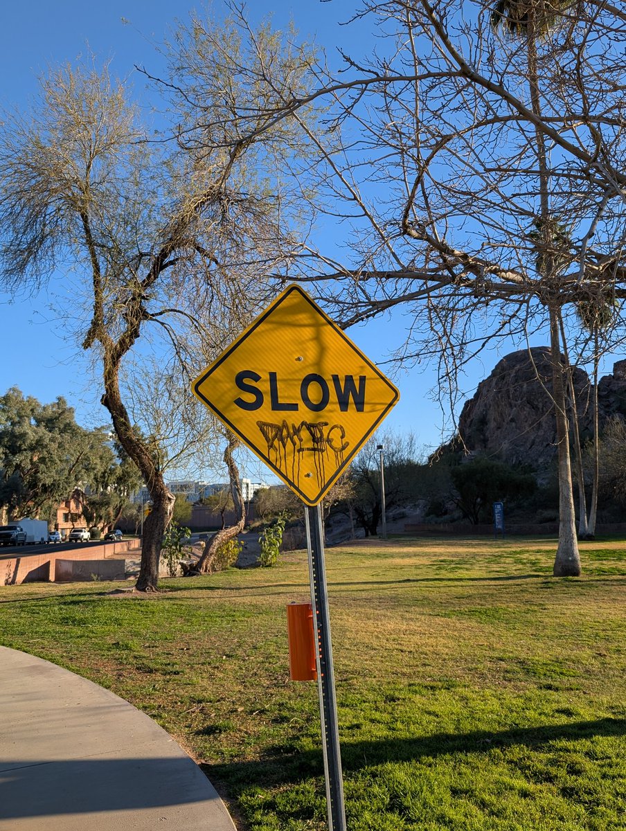 Ah yes. I too watch for the slow panic.