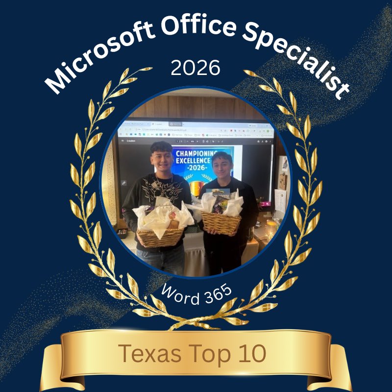 Contreras_MECHS's tweet photo. Congrats to Paul &amp; Mauricio, who placed in the top ten in the State for their Word Associate 365 certification. They each had a perfect core and completed the test in under 27 min. This is an incredible accomplishment that reflects their dedication and hard work. https://t.co/eCJoafdTrR