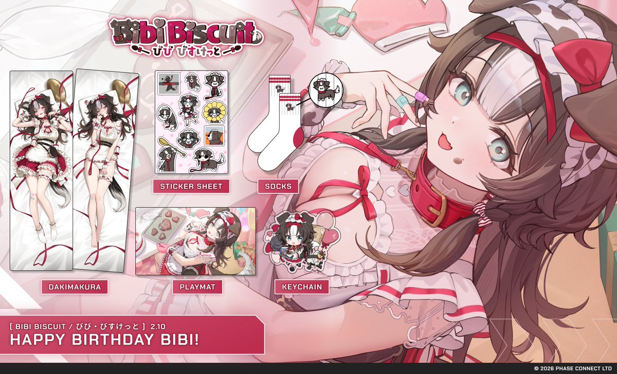 I had the honor to design the chibi keychain! Happy Birthday, Miss