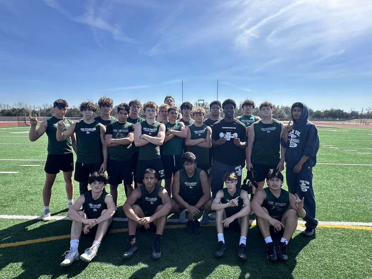 Cedar Park Football 2025 tweet media