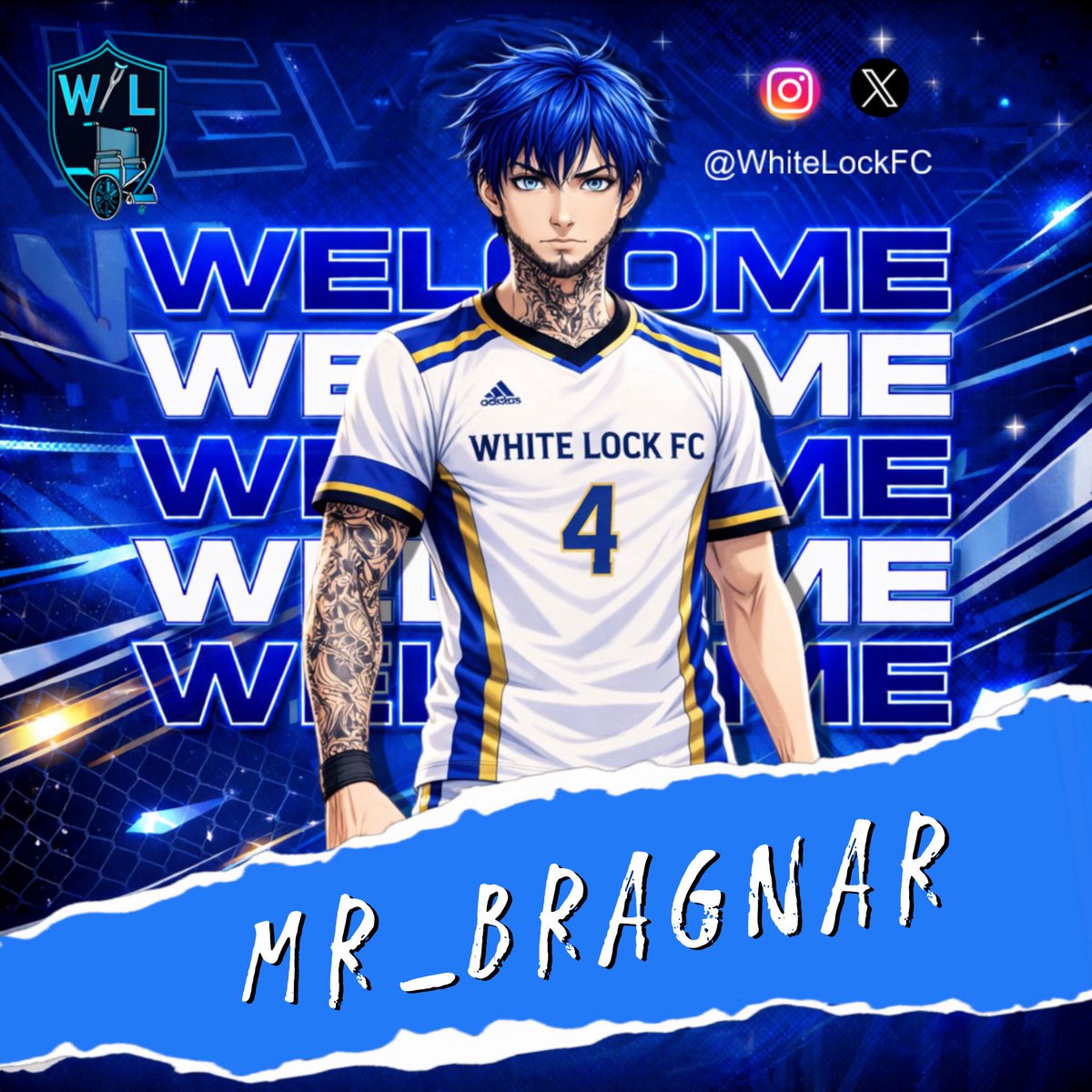 Fuerza, orden y seguridad en el fondo.
Bragnar renueva con White Lock FC para seguir siendo un pilar en la defensa.
💪🛡️ Muralla asegurada.