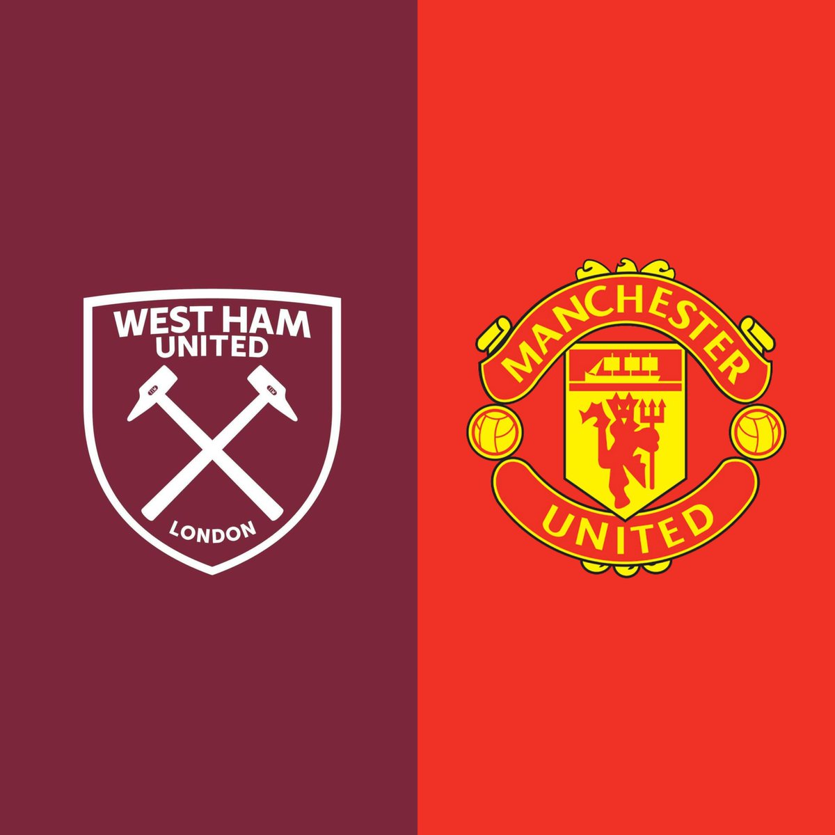 MUFCScoop's tweet image. It’s Matchday!!

🏆 Premier League
🏟 London Stadium
⏰ 20:15 GMT
🆚 West Ham

COME ON UNITED!! 🔴🔴🔴

#MUFC