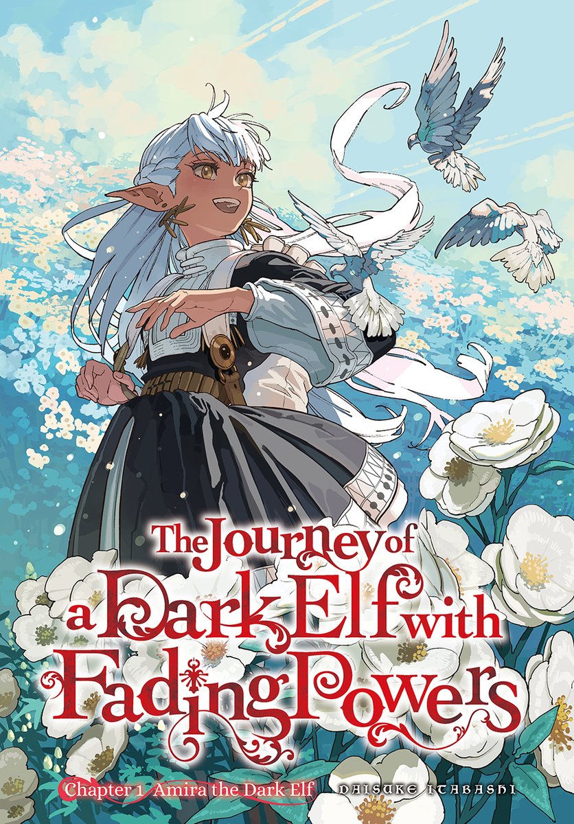 yamaitabashi's tweet photo. Thank you so much for reading!
You can read the English edition of The Journey of a Dark Elf with Fading Powers on K MANGA! https://t.co/eGPTaKIUiq