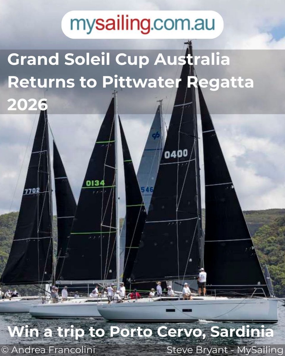Grand Soleil Cup Australia Returns to Pittwater Regatta 2026 buff.ly/67abiyZ 

Sydney Marine Brokerage, Exclusive Australian Dealer for Grand Soleil Yachts, is proud to announce the return of the Grand Soleil Cup at the 2026 Pittwater Regatta
#Sydneymarinebrokerage #rpayc