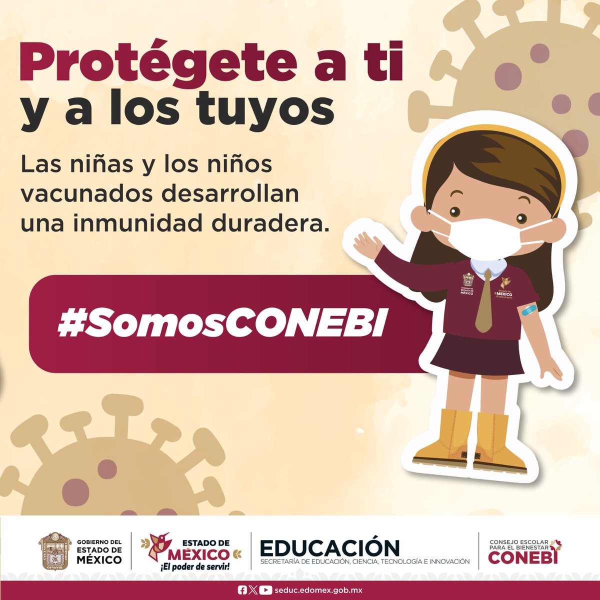 CBT2OctavioPaz's tweet photo. Cuidar la salud también es una decisión informada.
💉 Vacunarse a tiempo protege a toda la comunidad escolar.
#EscuelaSegura #PrevenirEsSalud https://t.co/PibeRUZevH
