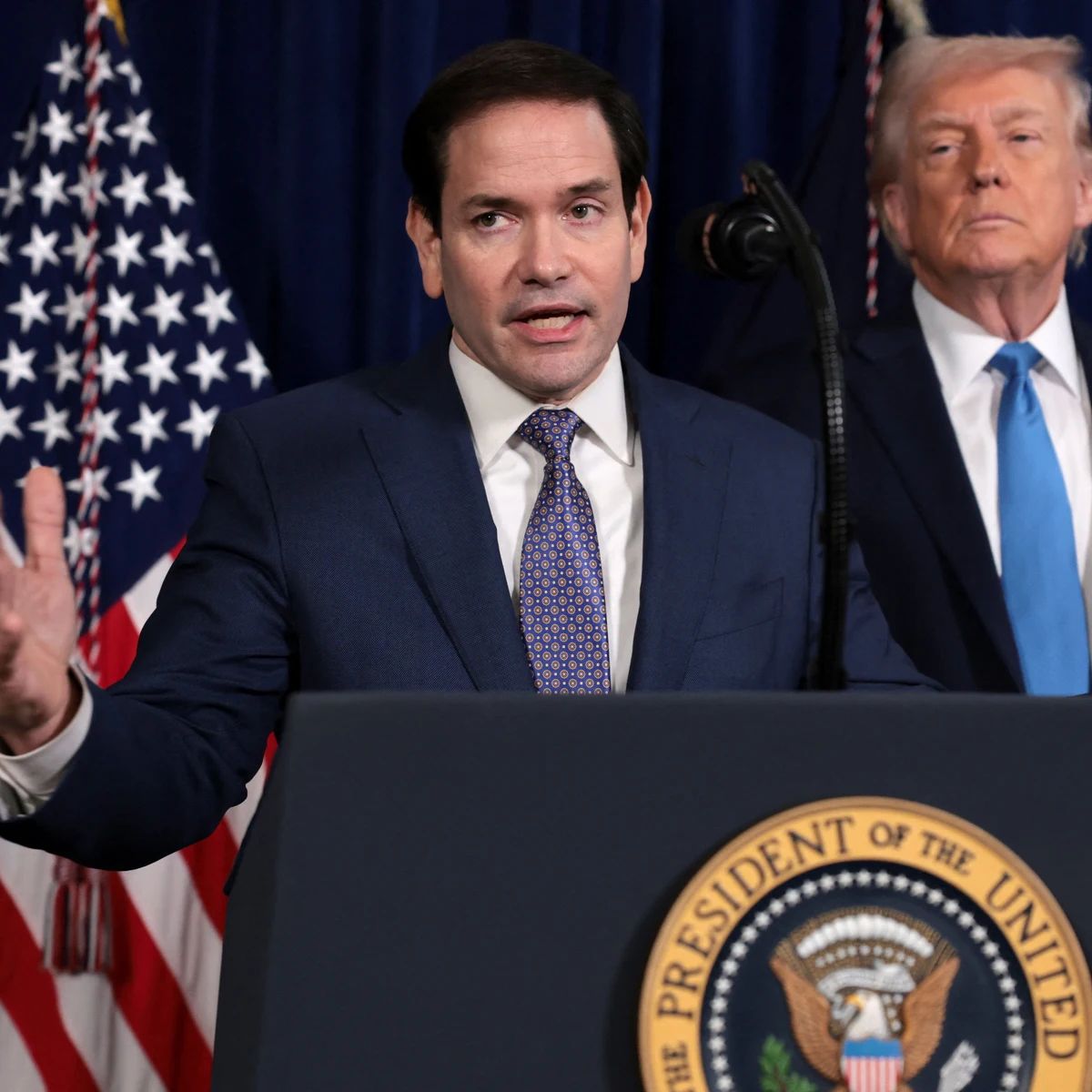 pabloaure's tweet image. 🚨 Marco Rubio en el Senado: «Todos los presos políticos deben ser liberados y sus libertades políticas restituidas para que puedan reincorporarse a la vida política del país».

El régimen de Delcy está incumpliendo con el secuestro de @JuanPGuanipa y cerrando la posibilidad de…