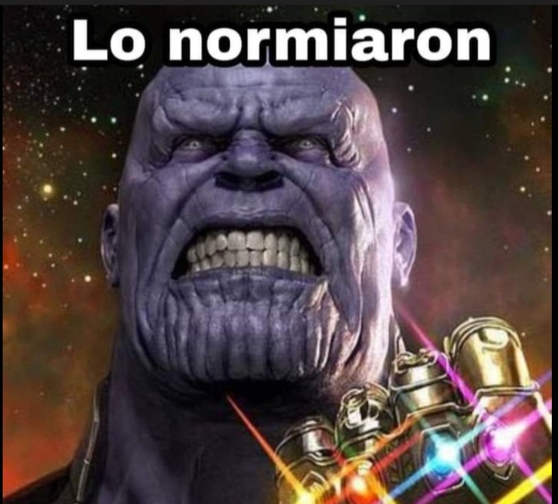 ya lo normiaron! 😢