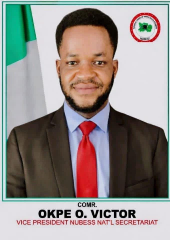 Congratulations to me as a vice president of NUBESS National secretariat.

Dear Benue students, here's my official portrait as NUBESS Global Vice president, tailor it for press release or media publication.
Together, We will build a stronger NUBESS again 💪