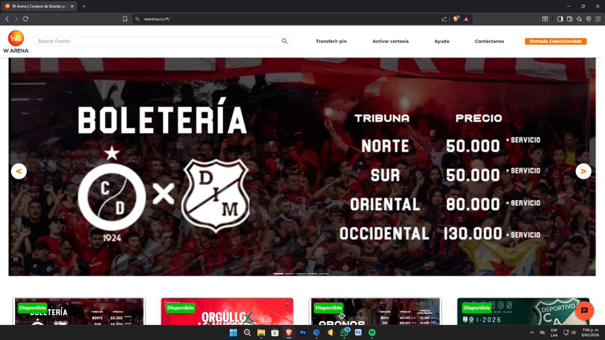 Djanderk's tweet photo. @HumoMotilon Y Warena ya esta vendiendo la boletería https://t.co/kjA0POf6Lu