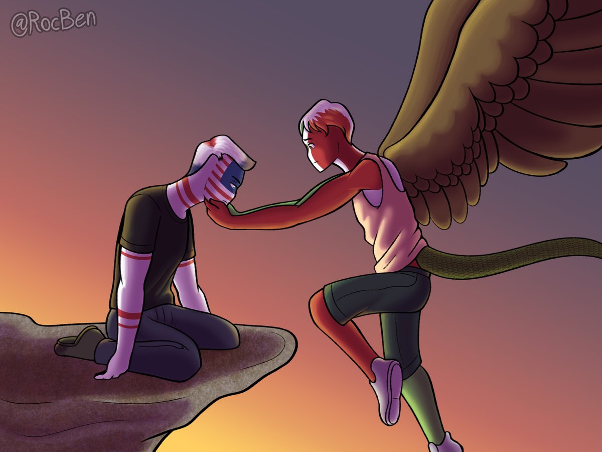 Hay cosas que no se pueden recuperar, pero otras jamás se pierden 😔💔

Por si no lo sabían, USA perdió sus alas hace mucho tiempo y jamás las pudo recuperar. Extraña poder volar como antes.
#CountryHumans #CountryHumansUSA #countryhumansmexico #countryhumansusamex