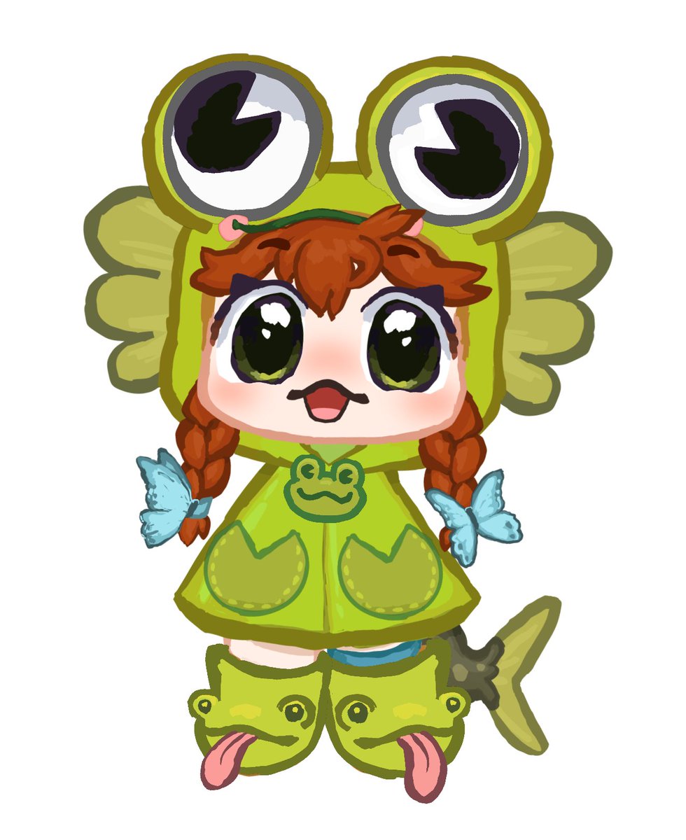 playing fishing horror game!