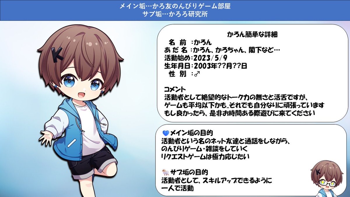 かろん@ソロ配信始めました tweet media