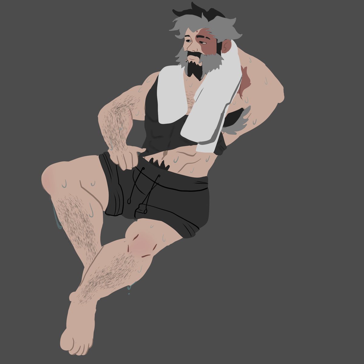 Iced_teaVT's tweet photo. I swear I'm done drawing him 😭

#deadlock #deadlockfanart #deadlockVenator https://t.co/gS7hRtJvKg