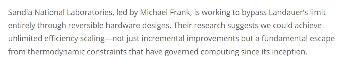 MikePFrank's tweet photo. Haha it's kind of funny how the phrasing here almost makes it sound like I lead all of @SandiaLabs -- to be clear, obviously I don't, and I'm not currently even at Sandia right now, but on entrepreneurial leave at @VaireHQ anyway. 😊 https://t.co/O7tPaAGHRD