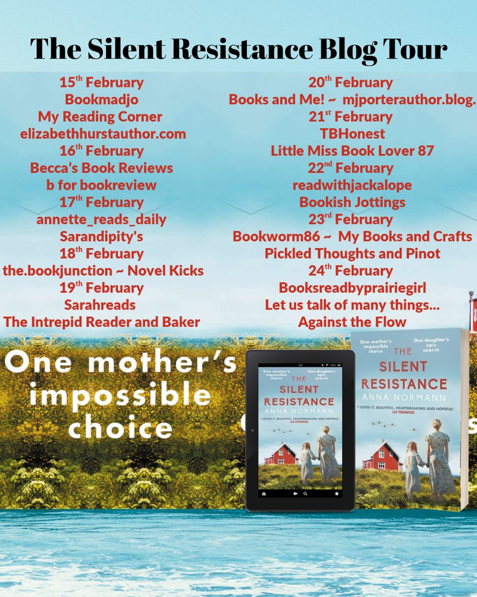 NatalieNormann1's tweet photo. My #TuesNews A blogtour alert for #TheSilentResistance From Sunday Feb 15th. Lots of lovely bloggers. It will be fun, I promise🥳📷@LinaLanglee @lesleycrooks @AllisonandBusby #HistoricalFiction
@HistRom @HistoricalRoma2 @RNAtweets #TuesNews #RomFicFeb26 https://t.co/DkwwngpXfM